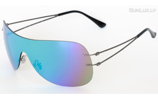 Ray-Ban Shield Titanium (RB8057 004/55 34mm) saules brilles